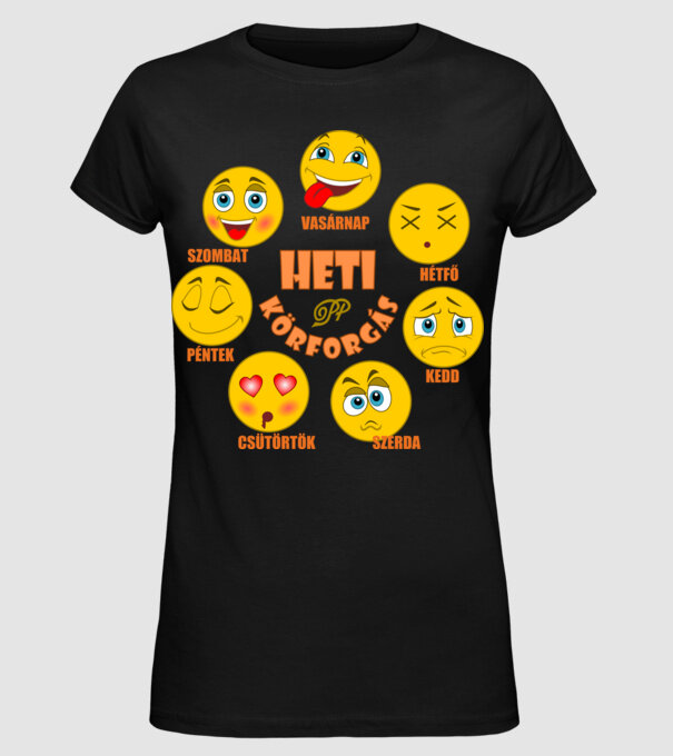  minta fekete pólón
