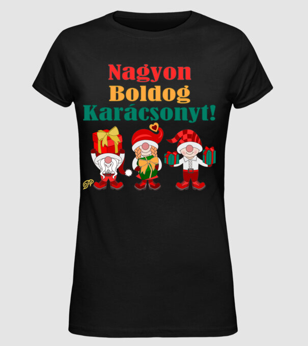  minta fekete pólón