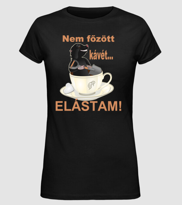  minta fekete pólón