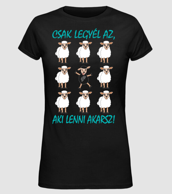  minta fekete pólón