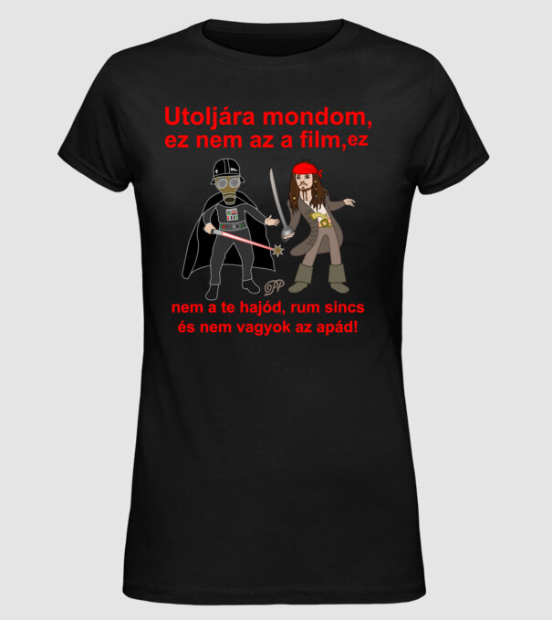 minta fekete pólón