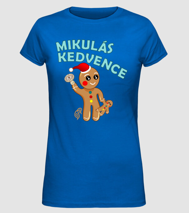  minta királykék pólón