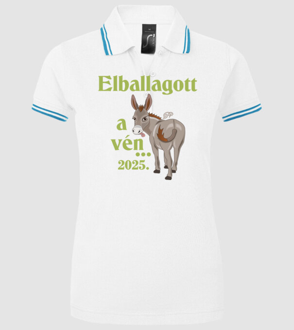  minta fehér pólón