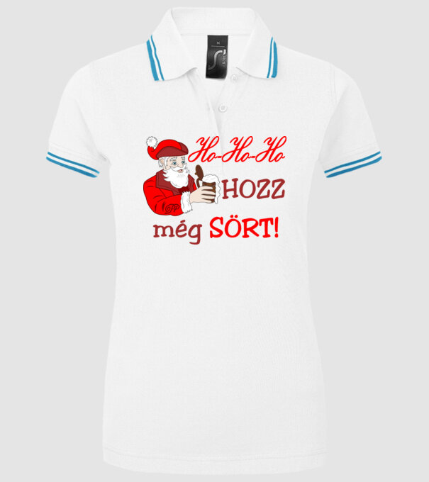  minta fehér pólón