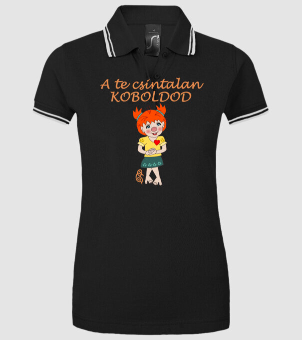  minta fekete pólón
