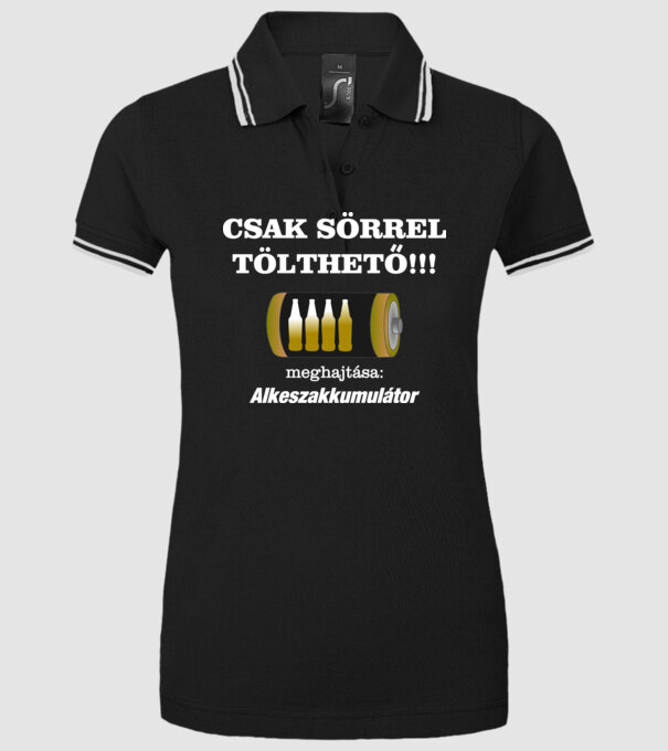  minta fekete pólón