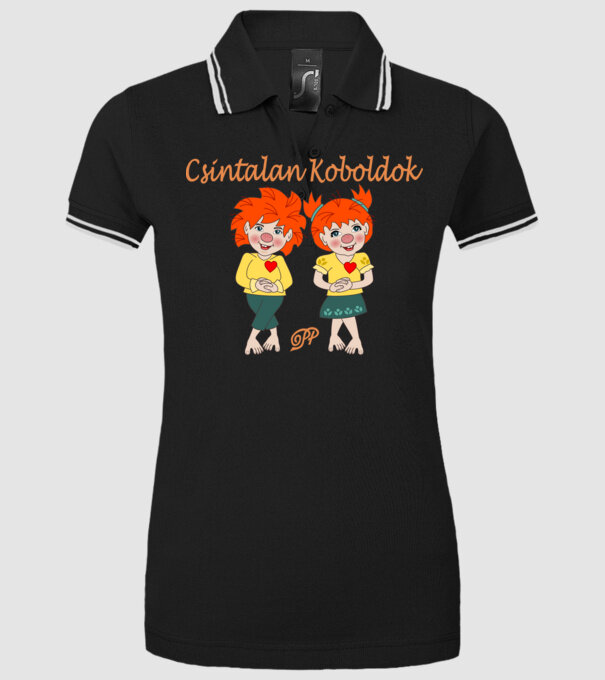  minta fekete pólón