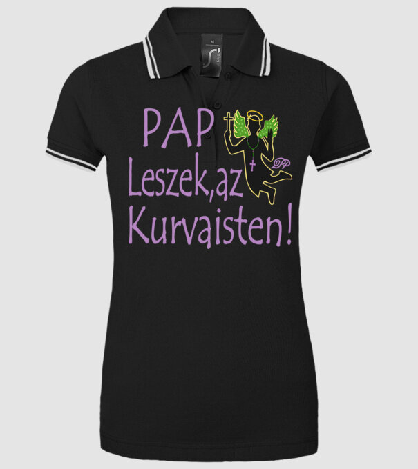  minta fekete pólón