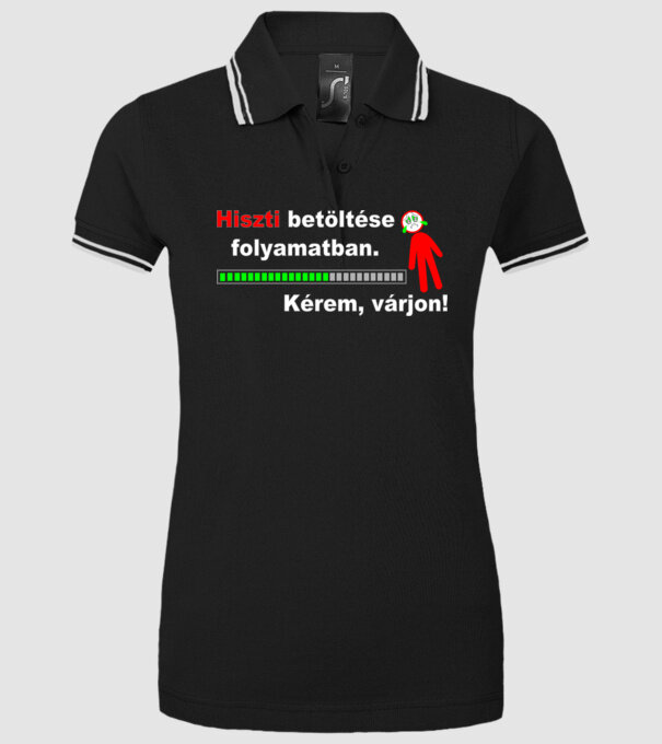  minta fekete pólón