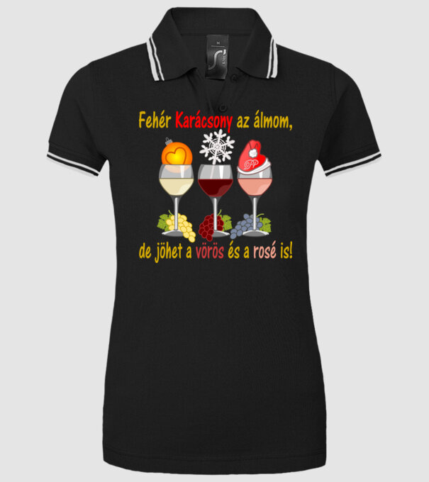  minta fekete pólón