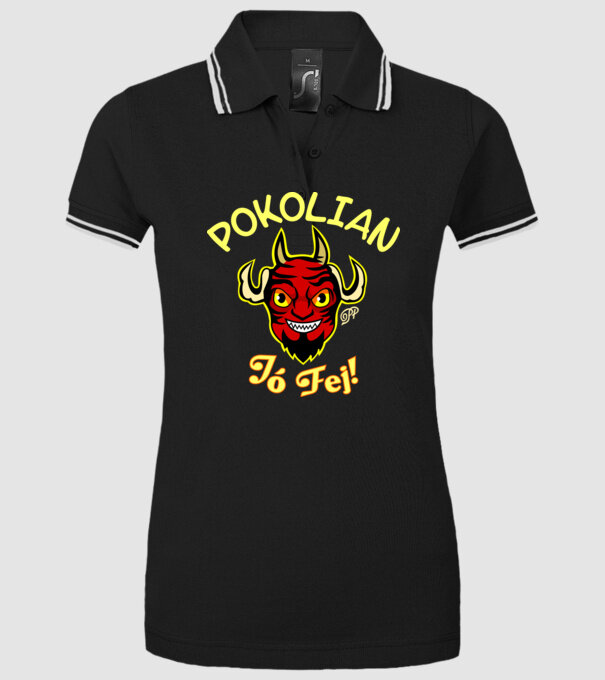  minta fekete pólón
