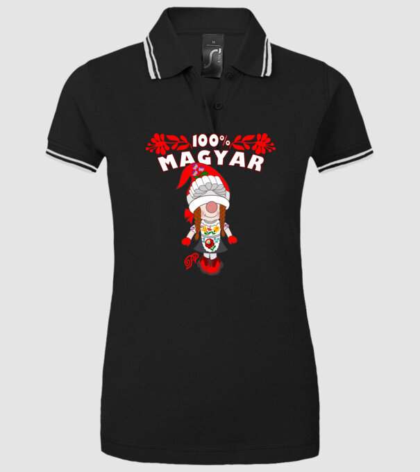  minta fekete pólón