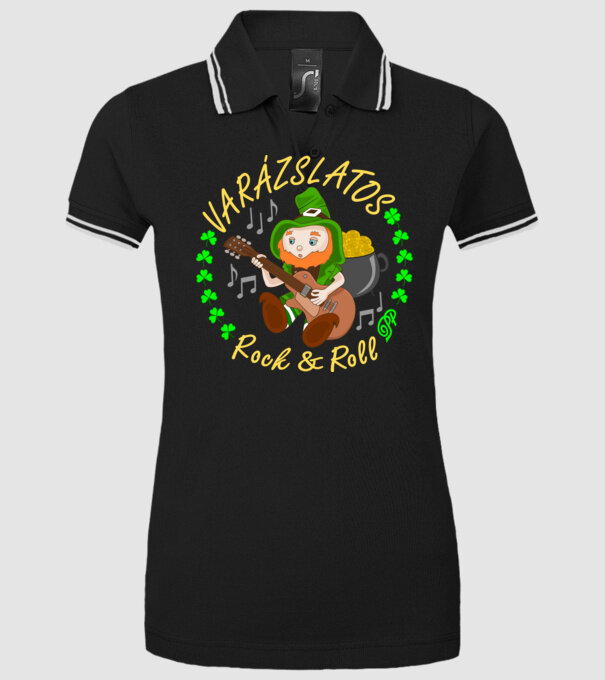  minta fekete pólón
