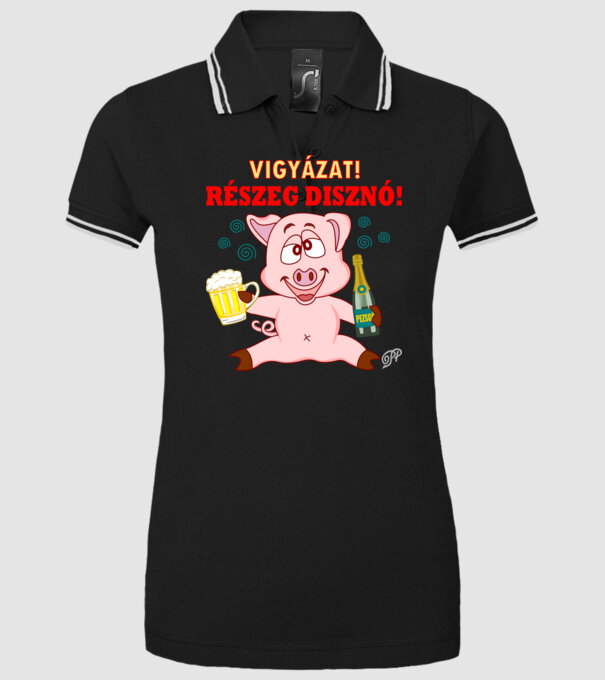  minta fekete pólón