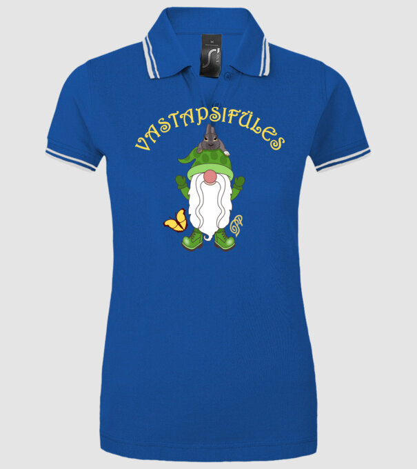 minta királykék pólón