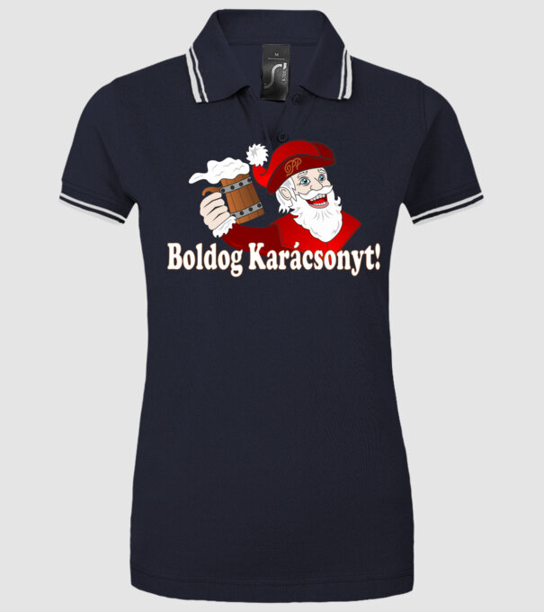  minta sötétkék pólón