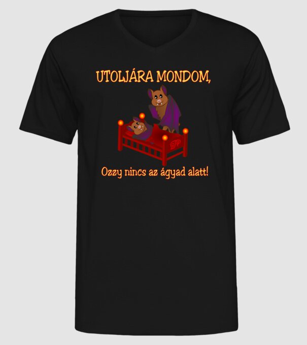  minta fekete pólón
