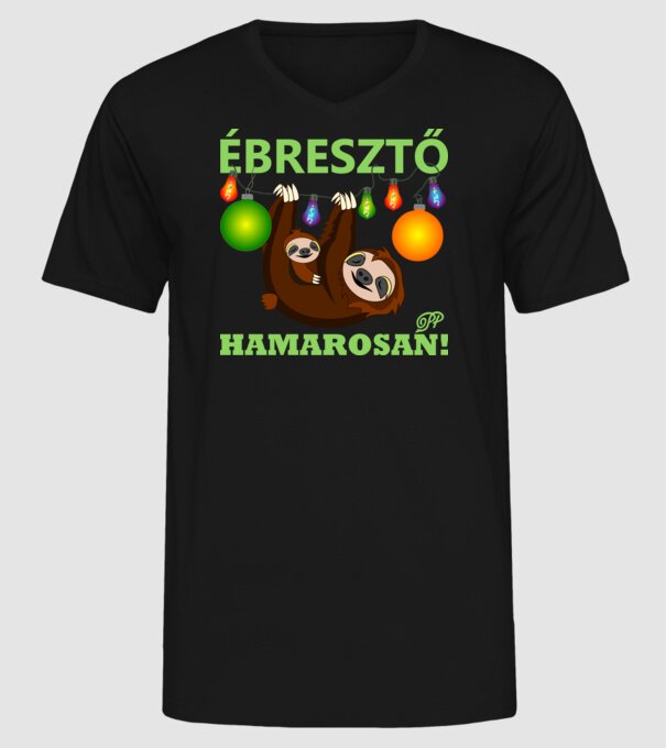  minta fekete pólón