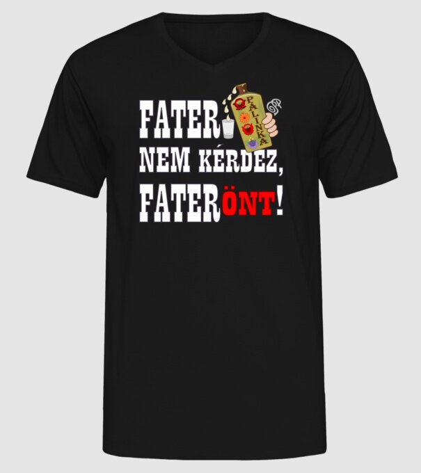  minta fekete pólón