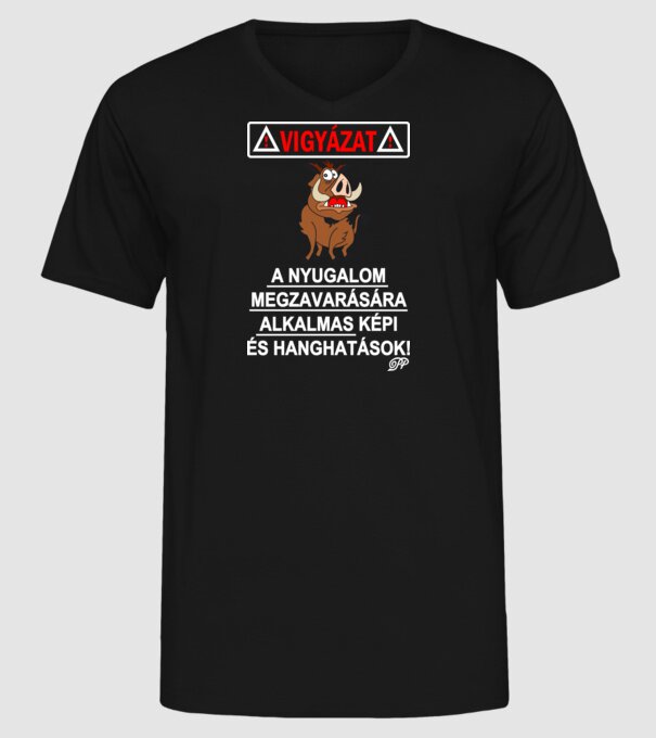  minta fekete pólón