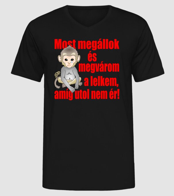  minta fekete pólón