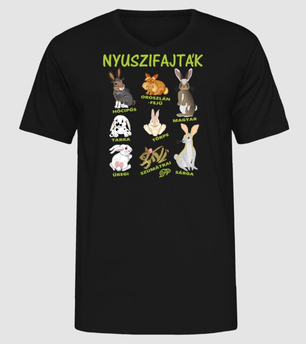  minta fekete pólón