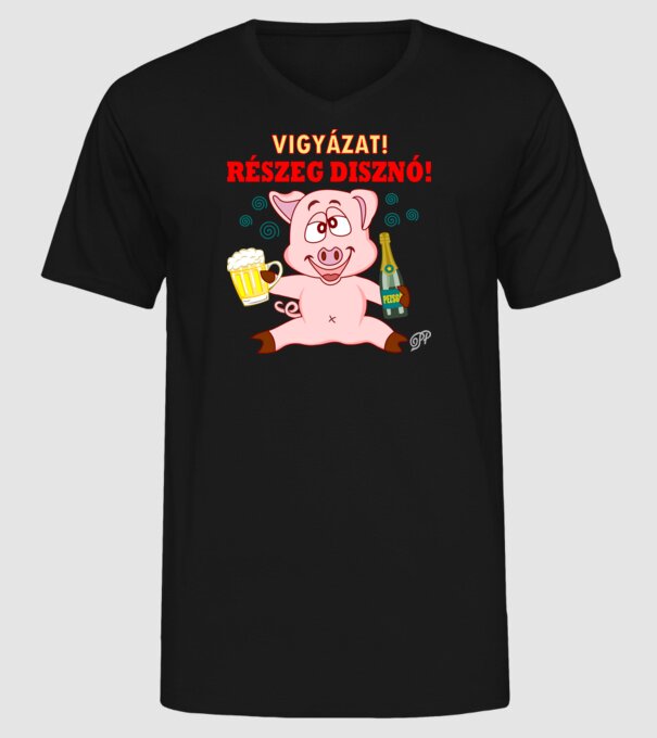  minta fekete pólón