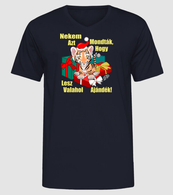  minta sötétkék pólón