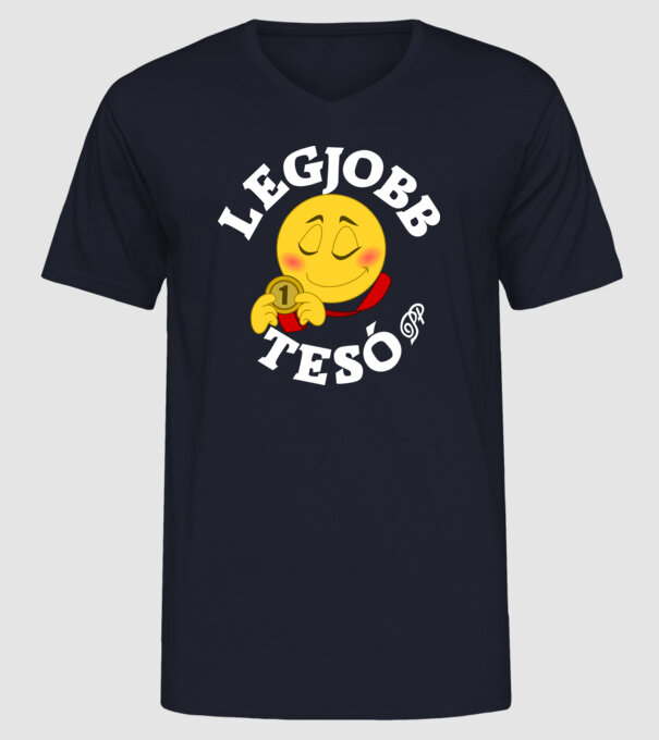  minta sötétkék pólón