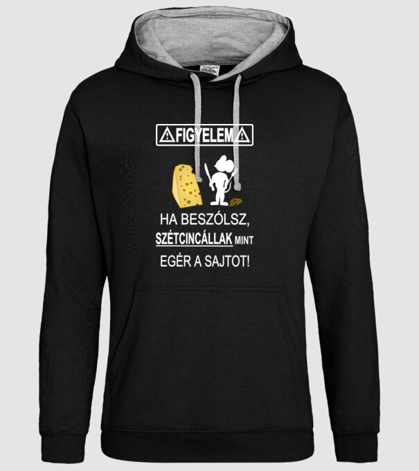  minta fekete pólón