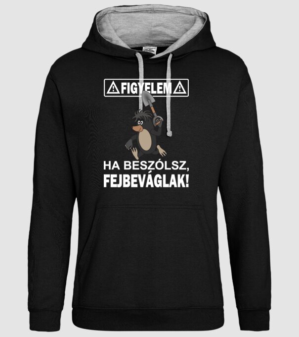  minta fekete pólón