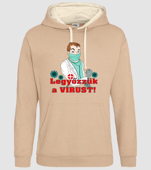  minta homokszín pólón