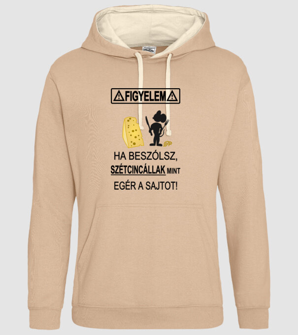  minta homokszín pólón