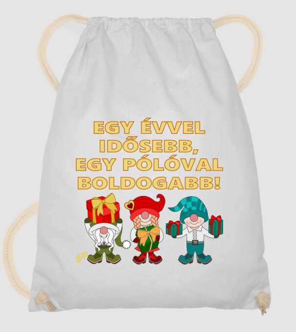  minta fehér pólón