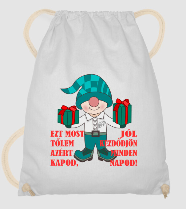  minta fehér pólón