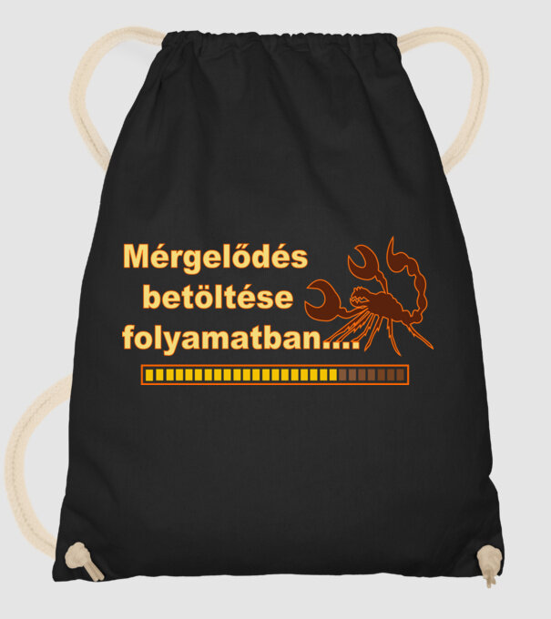  minta fekete pólón