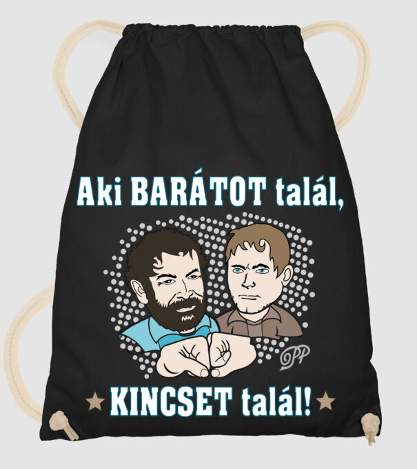  minta fekete pólón