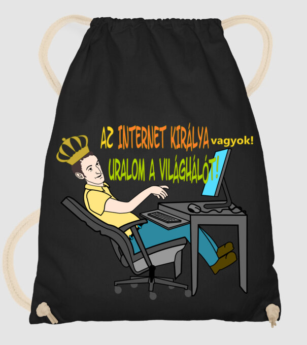  minta fekete pólón