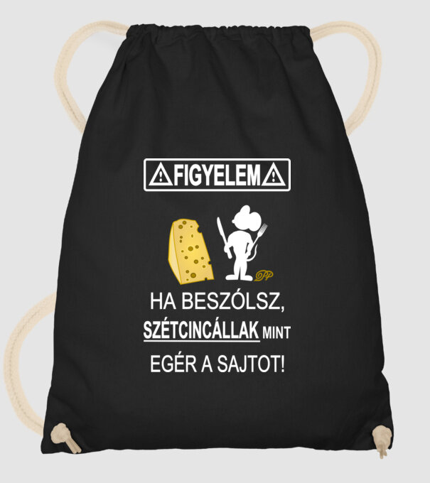  minta fekete pólón