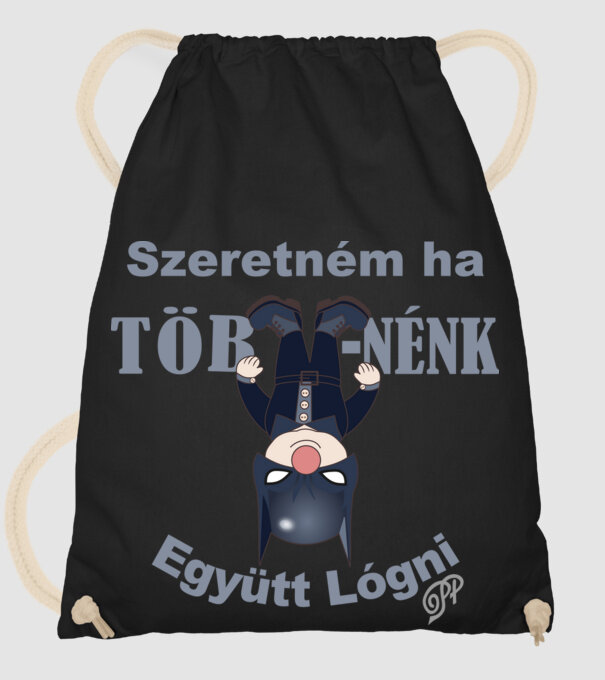  minta fekete pólón
