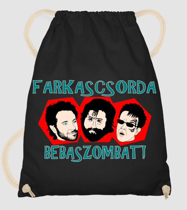  minta fekete pólón