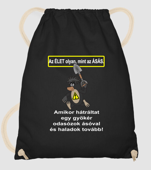  minta fekete pólón