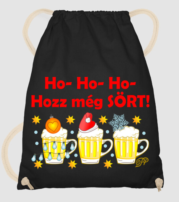  minta fekete pólón