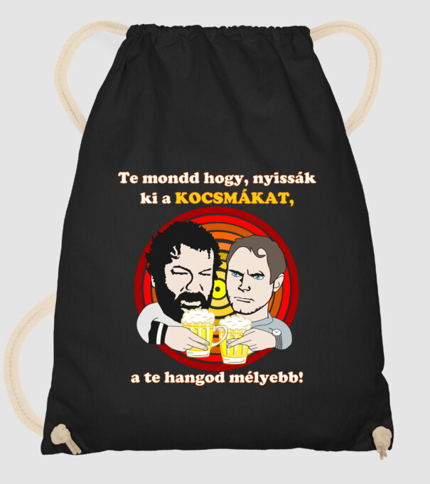  minta fekete pólón