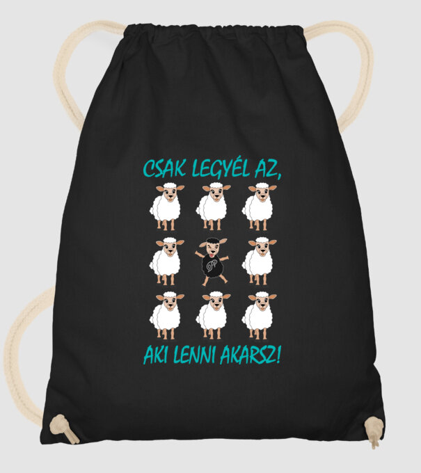  minta fekete pólón