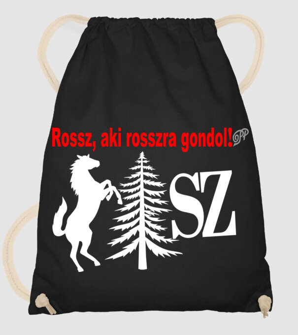  minta fekete pólón