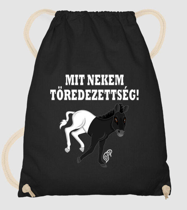  minta fekete pólón