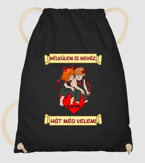  minta fekete pólón