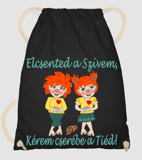  minta fekete pólón