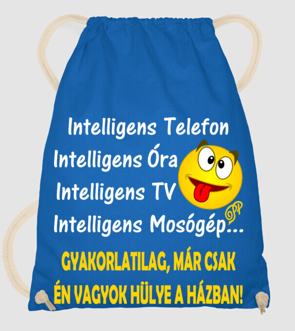  minta királykék pólón